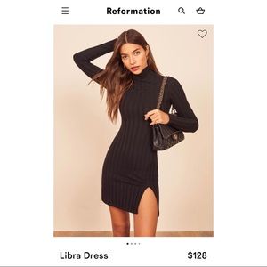 New Reformation Long Sleeve Dress